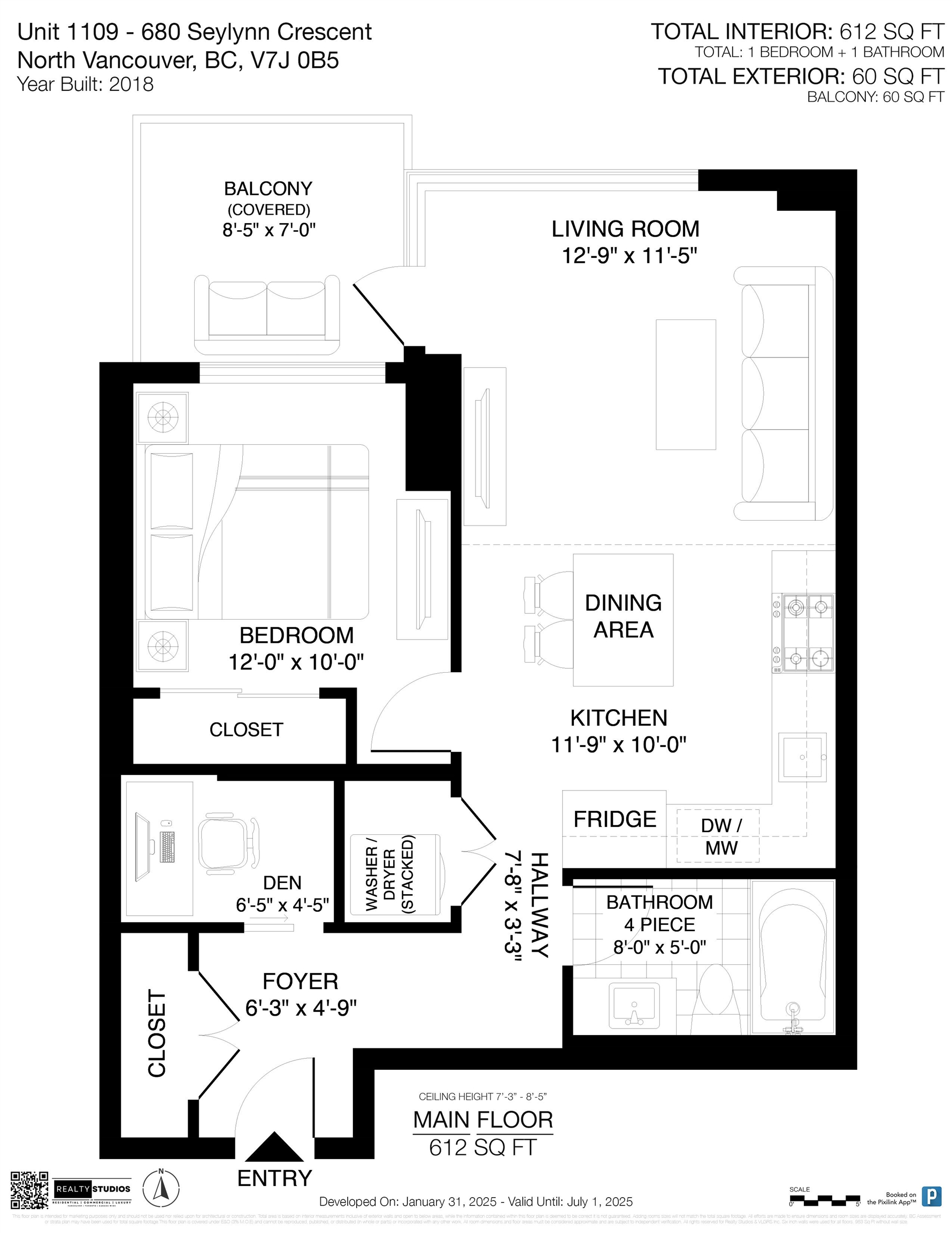 Listing image of 1109 680 SEYLYNN CRESCENT