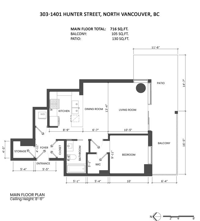 Listing image of 303 1401 HUNTER STREET