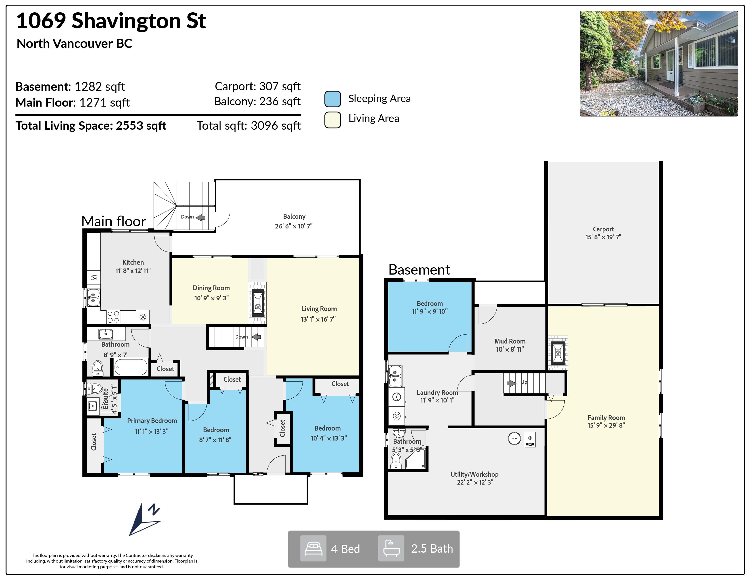 Listing image of 1069 SHAVINGTON STREET