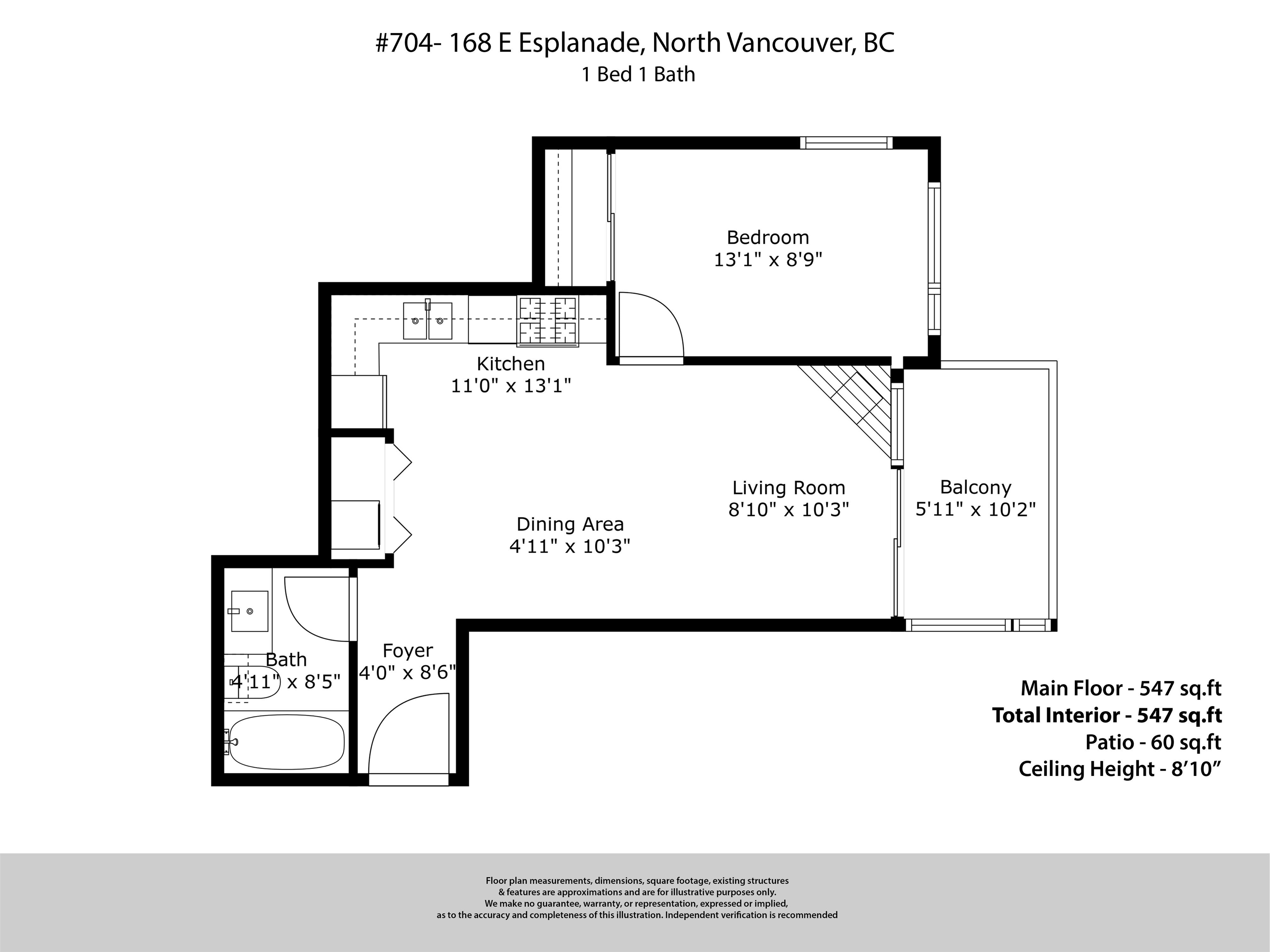 Listing image of 704 168 E ESPLANADE AVENUE