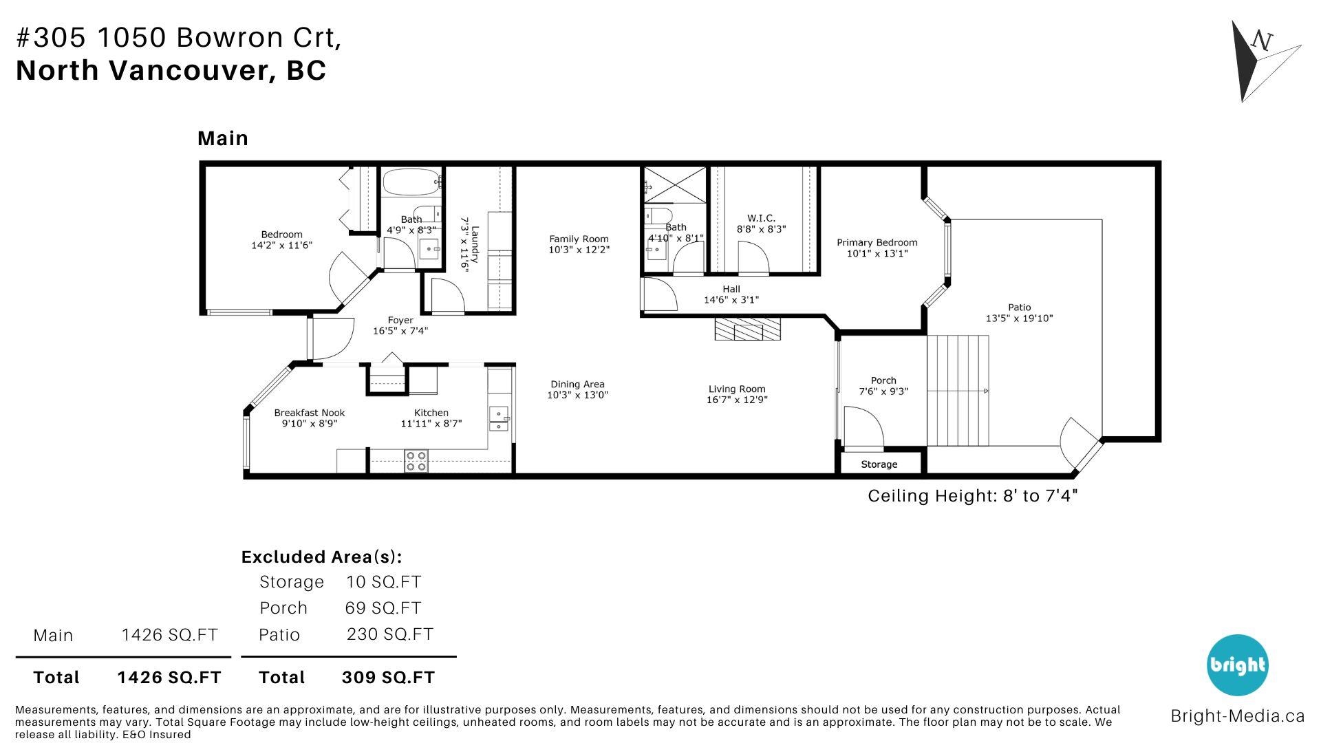 Listing image of 305 1050 BOWRON COURT