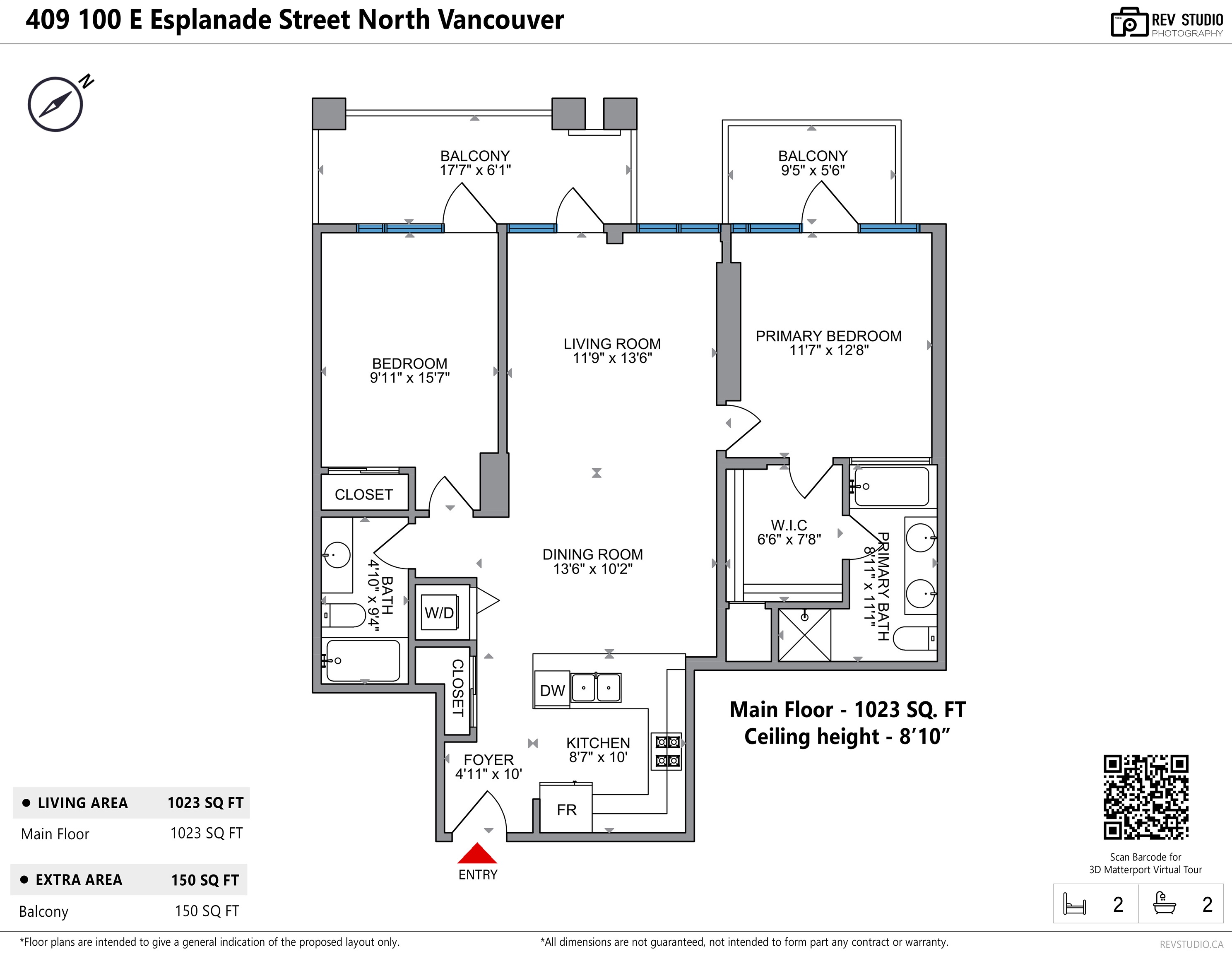 Listing image of 409 100 E ESPLANADE STREET