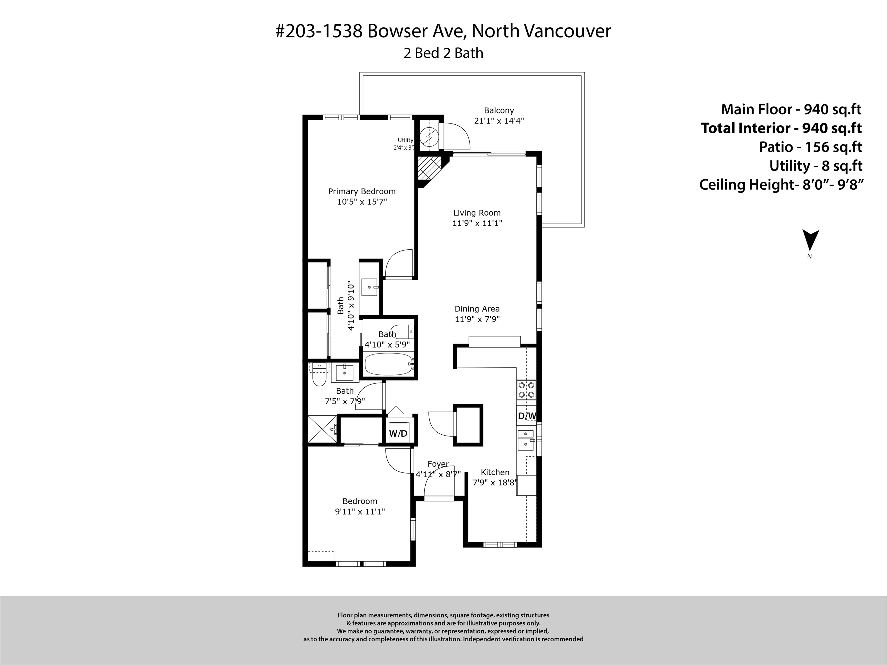 Listing image of 203 1538 BOWSER AVENUE