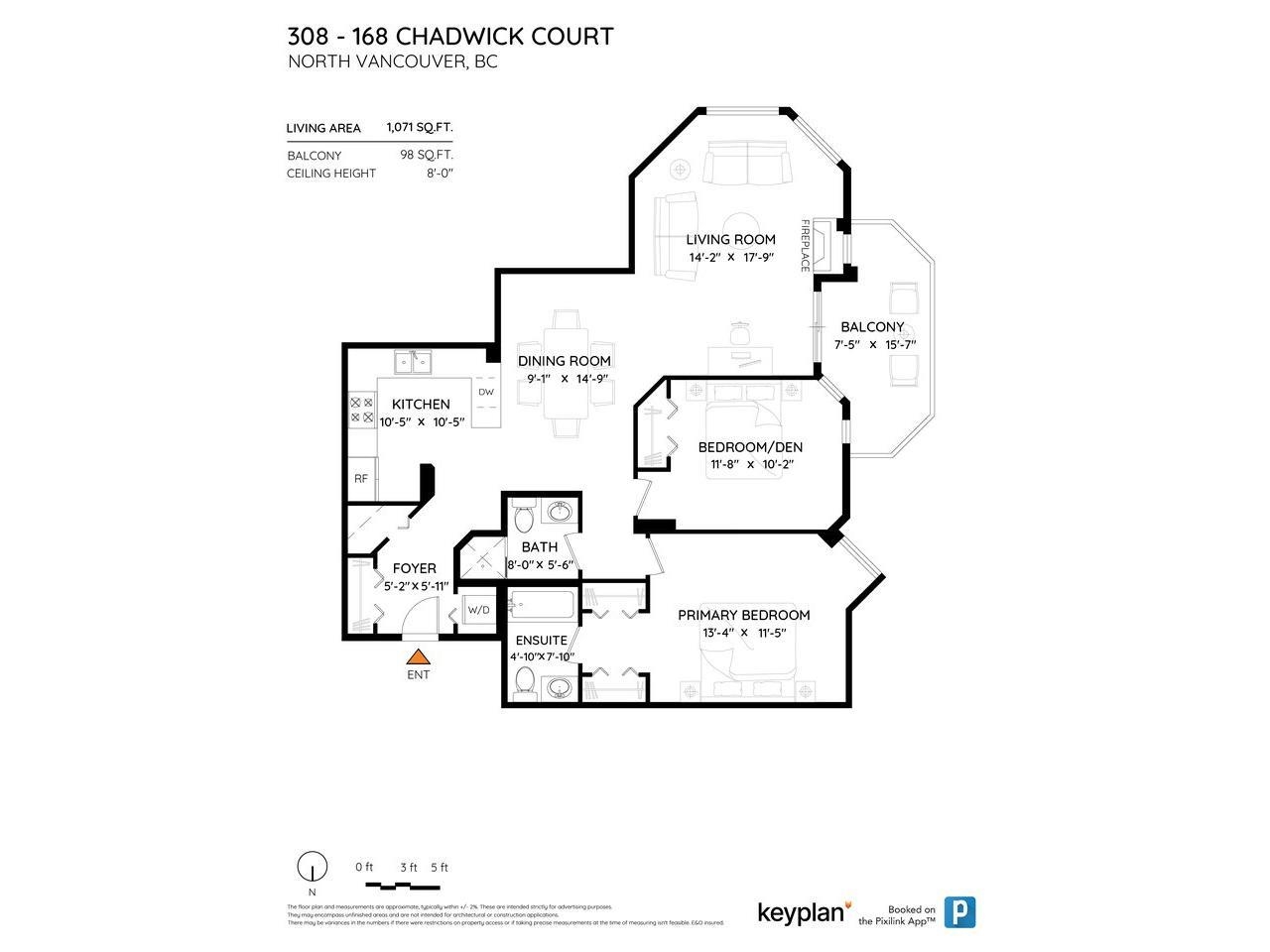 Listing image of 308 168 CHADWICK COURT