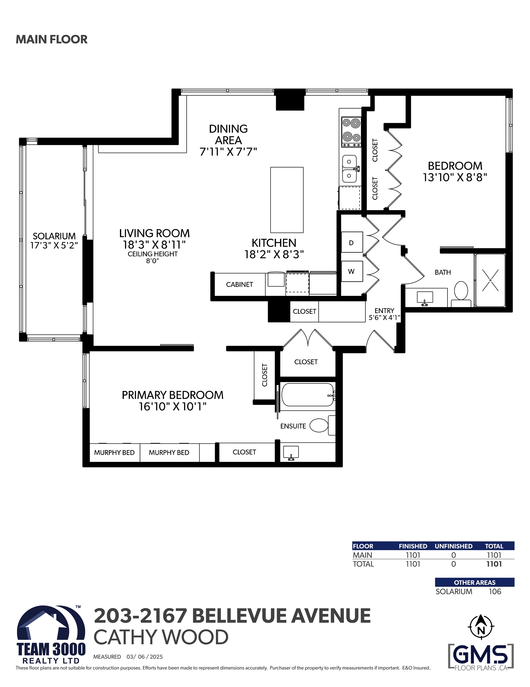 Listing image of 203 2167 BELLEVUE AVENUE