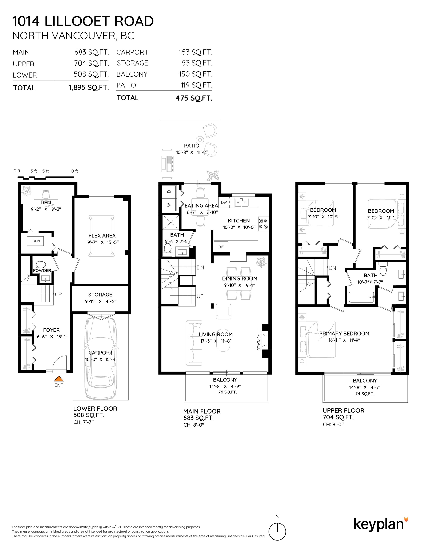 Listing image of 1014 LILLOOET ROAD