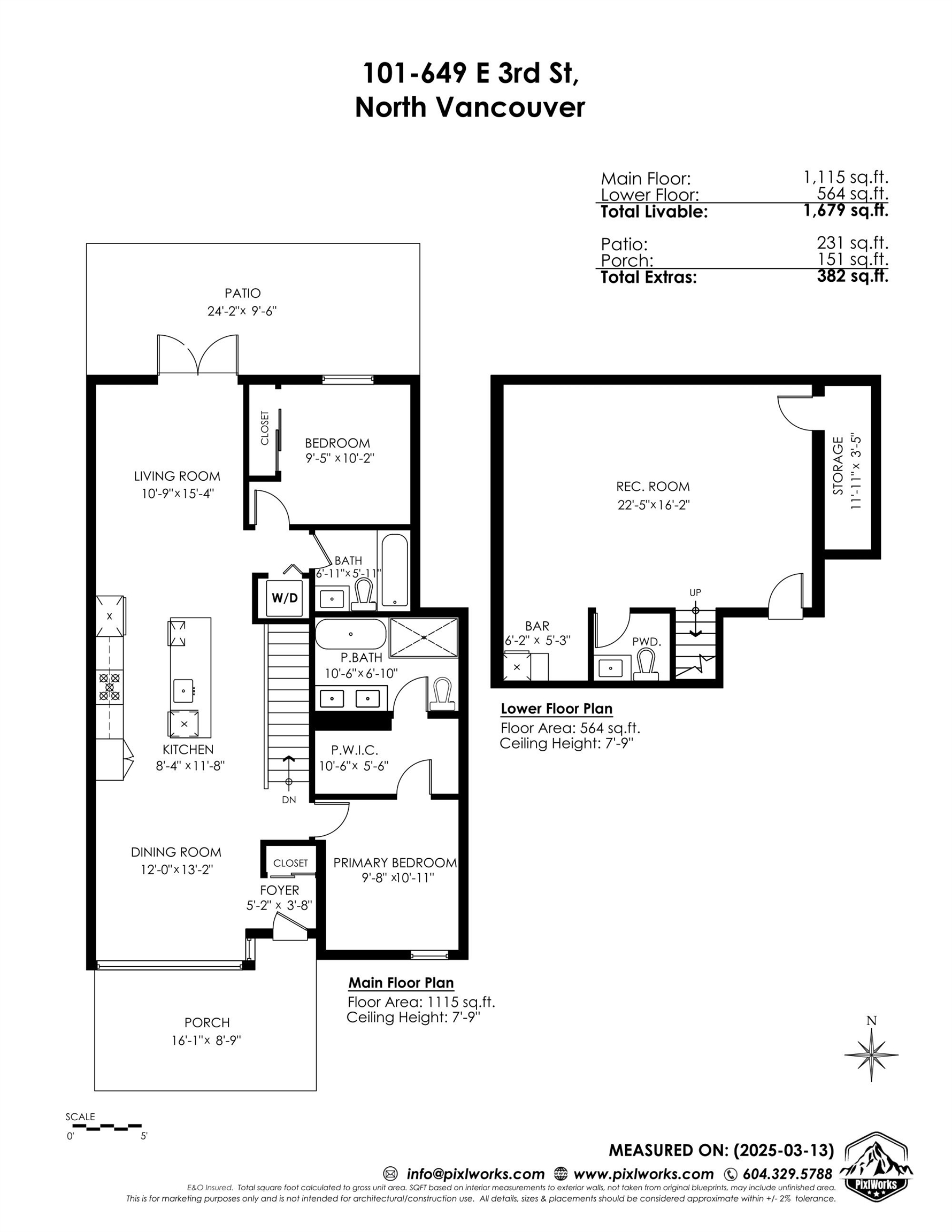 Listing image of 101 649 E 3RD STREET