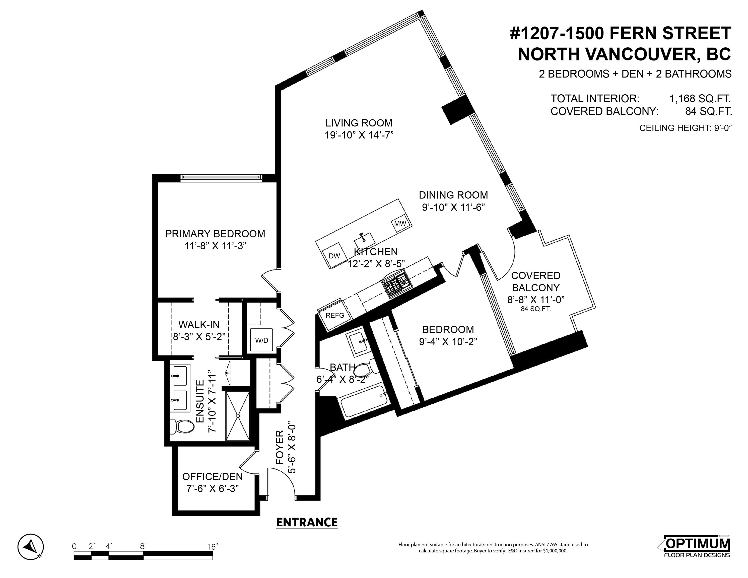 Listing image of 1207 1500 FERN STREET