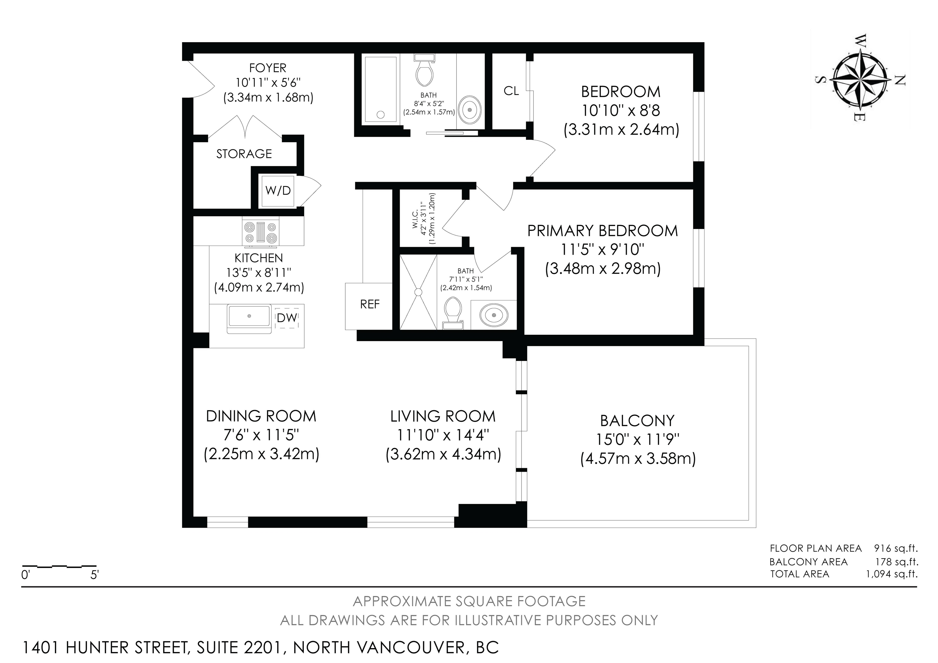 Listing image of 2201 1401 HUNTER STREET