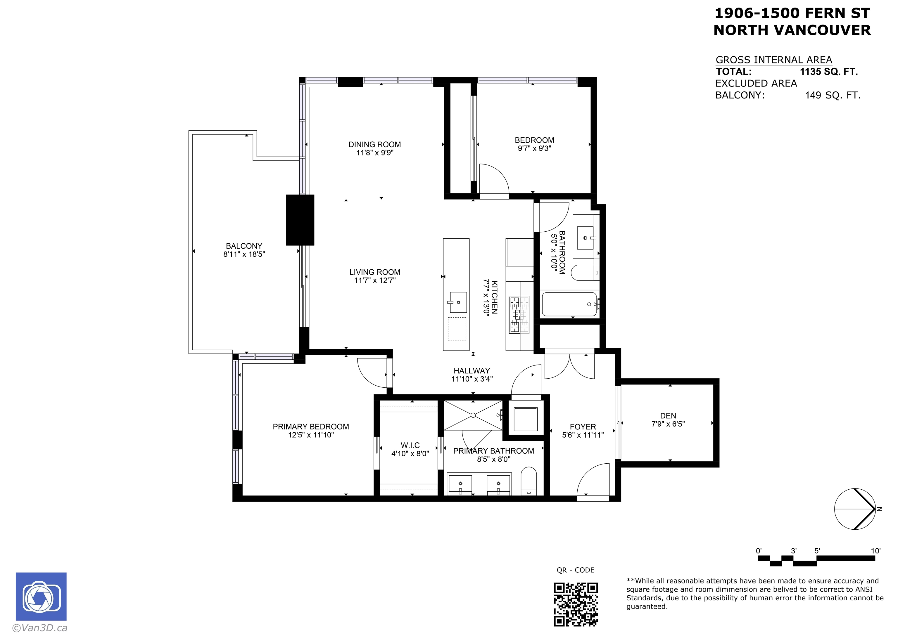 Listing image of 1906 1500 FERN STREET