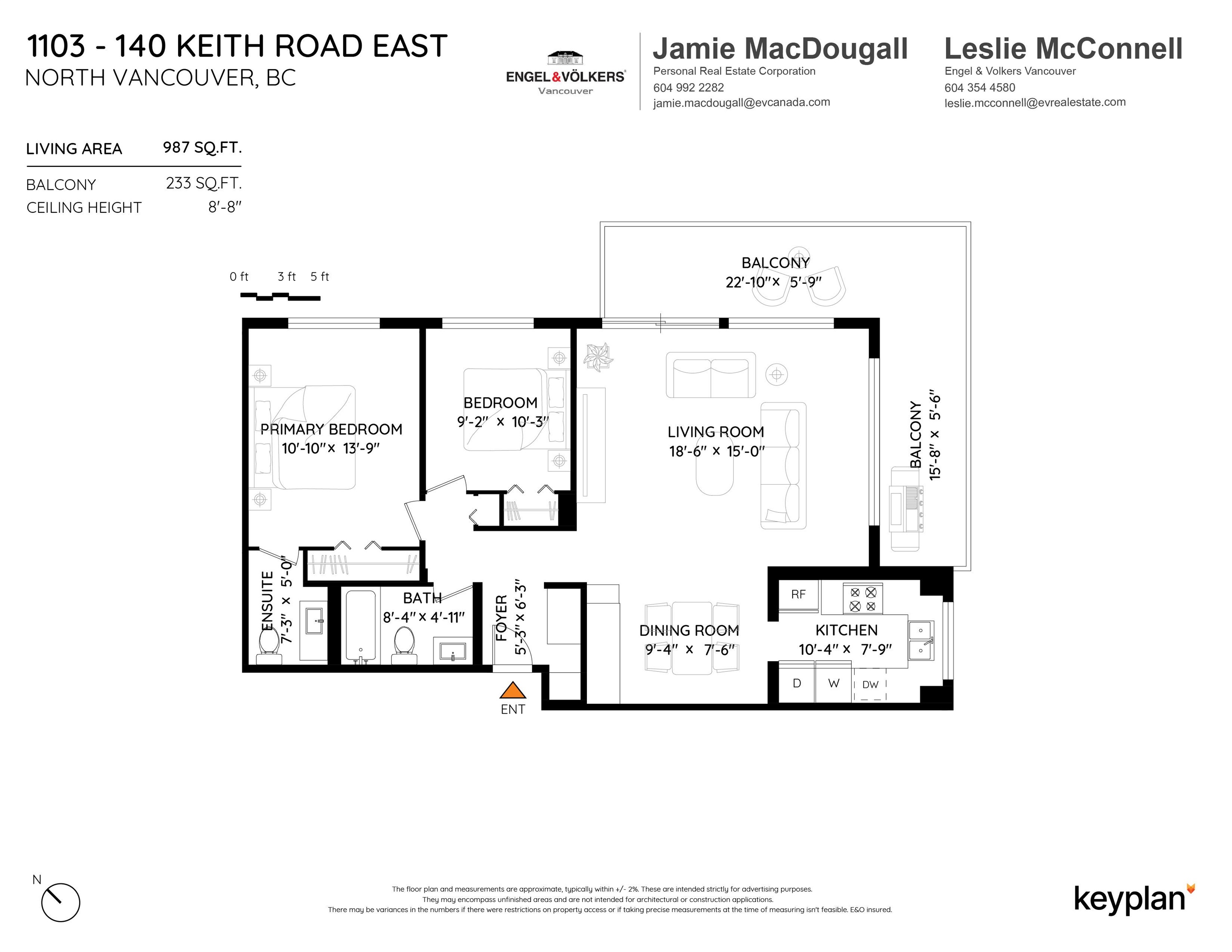 Listing image of 1103 140 E KEITH ROAD