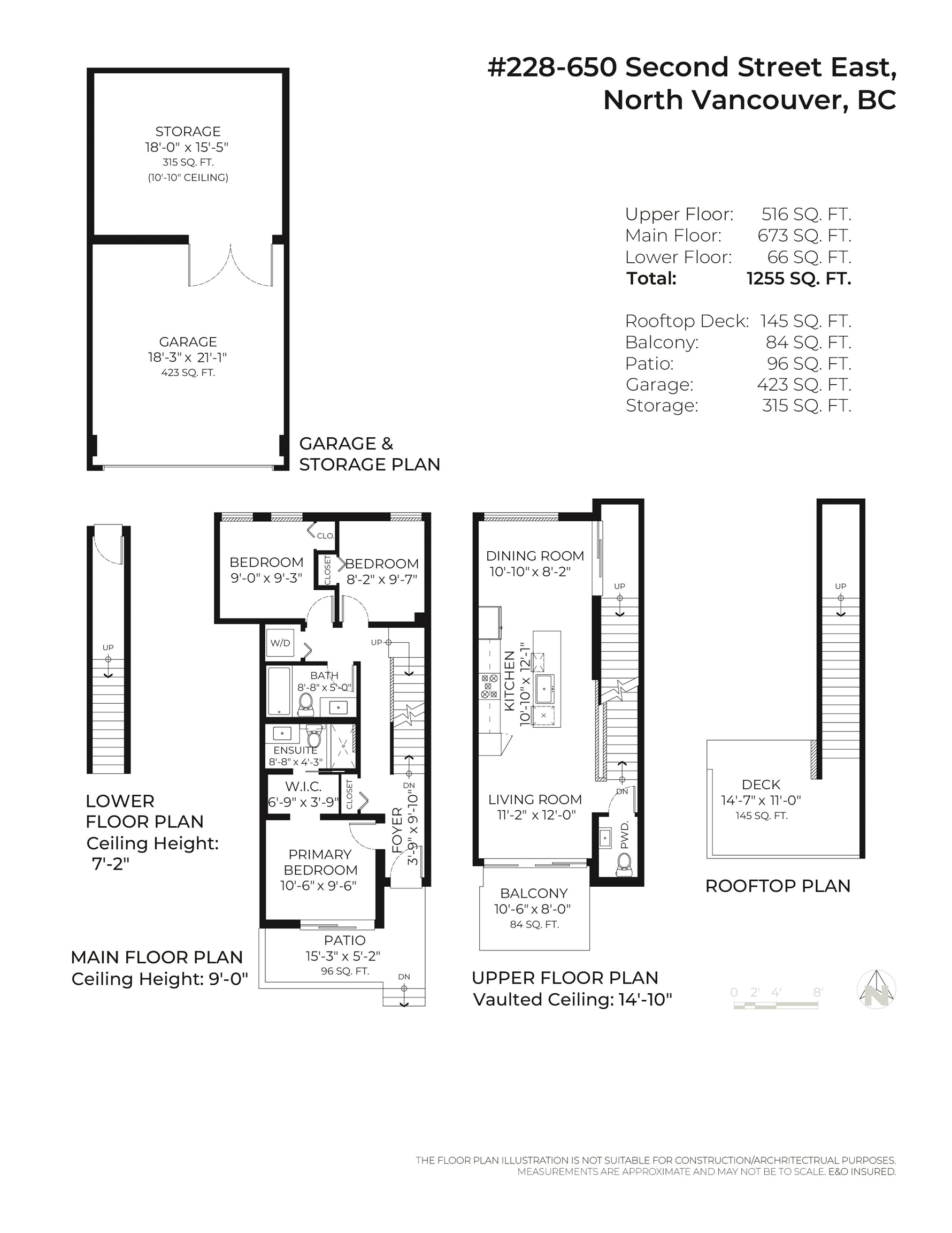 Listing image of 228 650 E 2ND STREET
