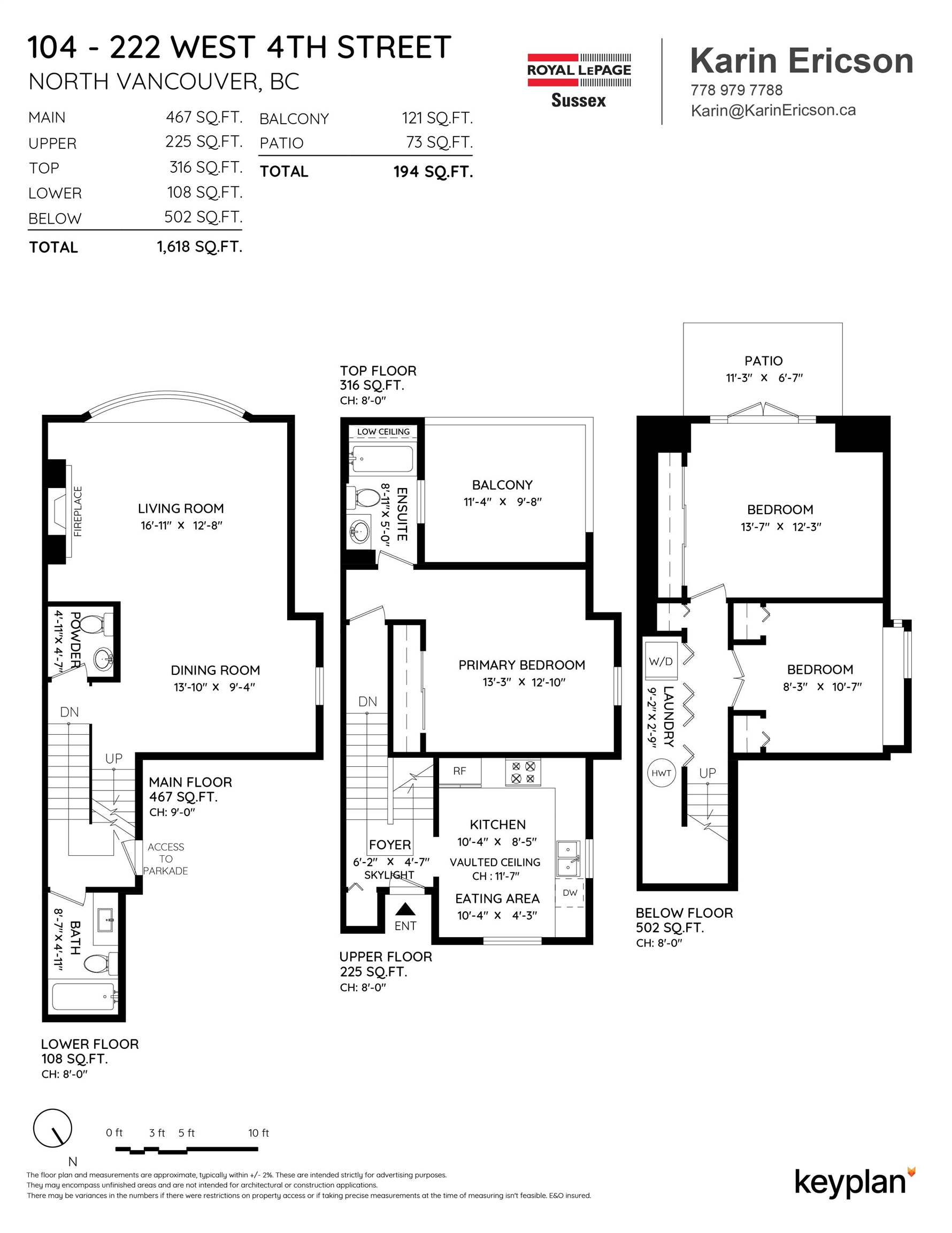 Listing image of 104 222 W 4TH STREET