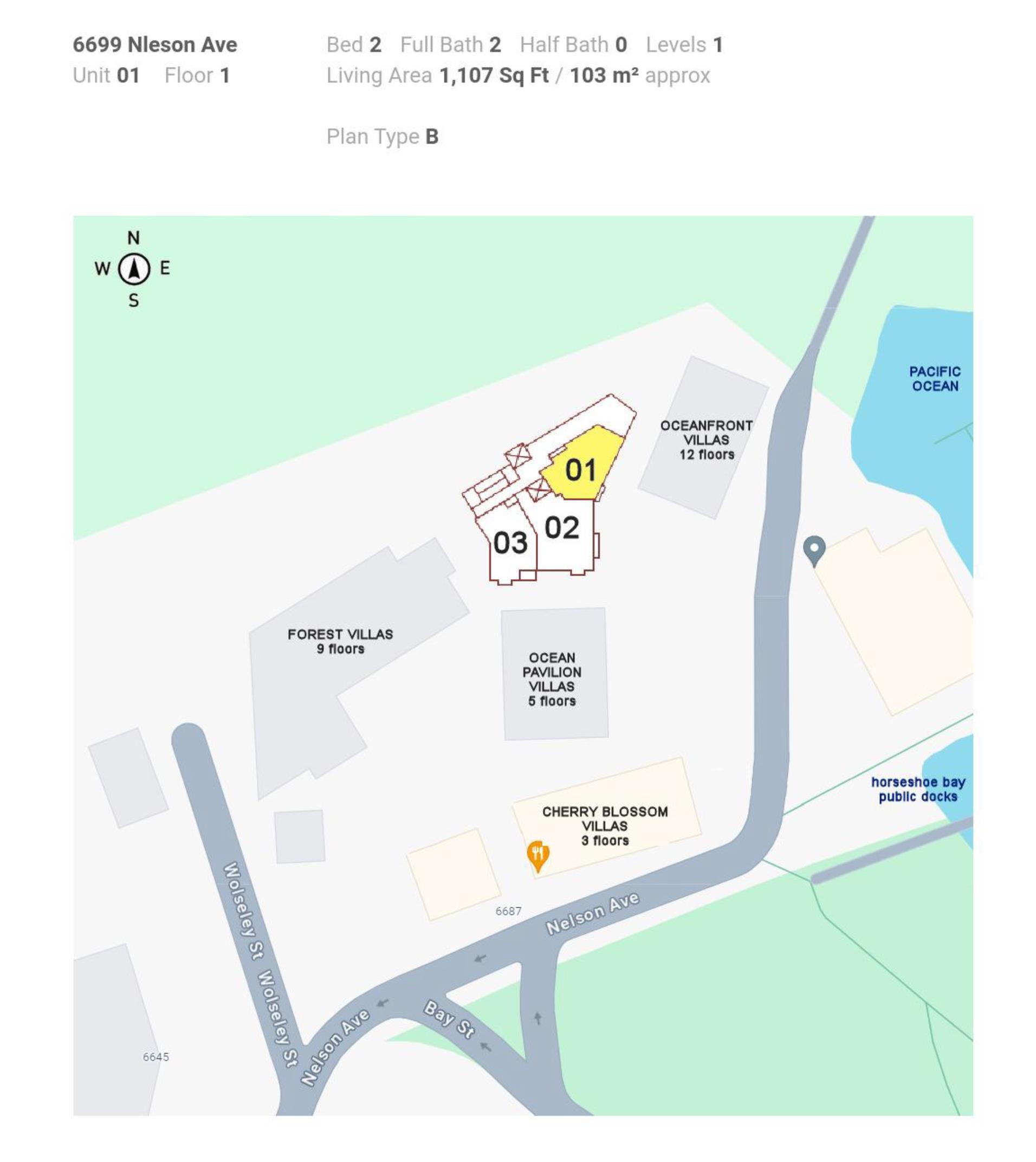 Listing image of 101 6699 NELSON AVENUE