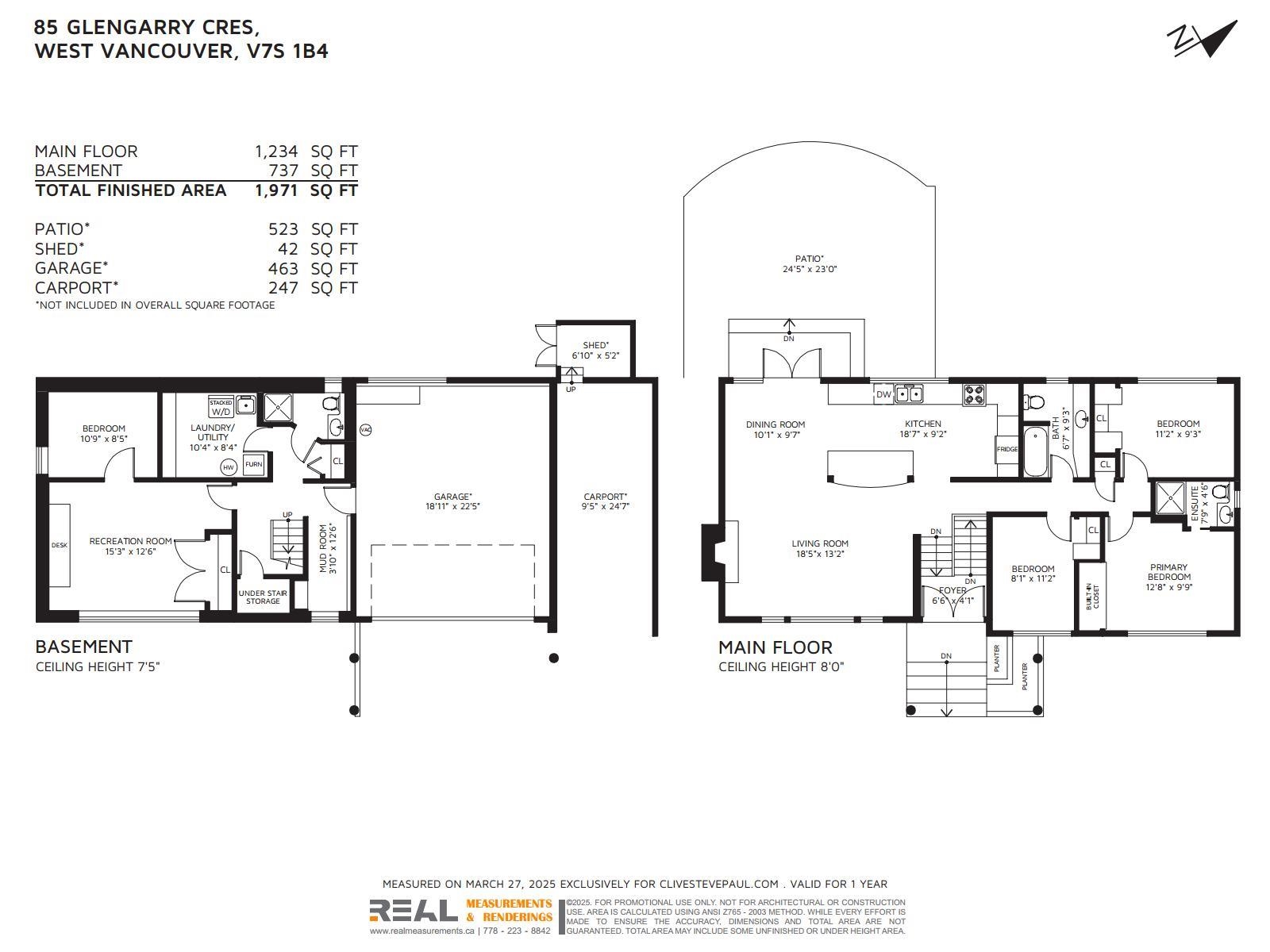 Listing image of 85 GLENGARRY CRESCENT