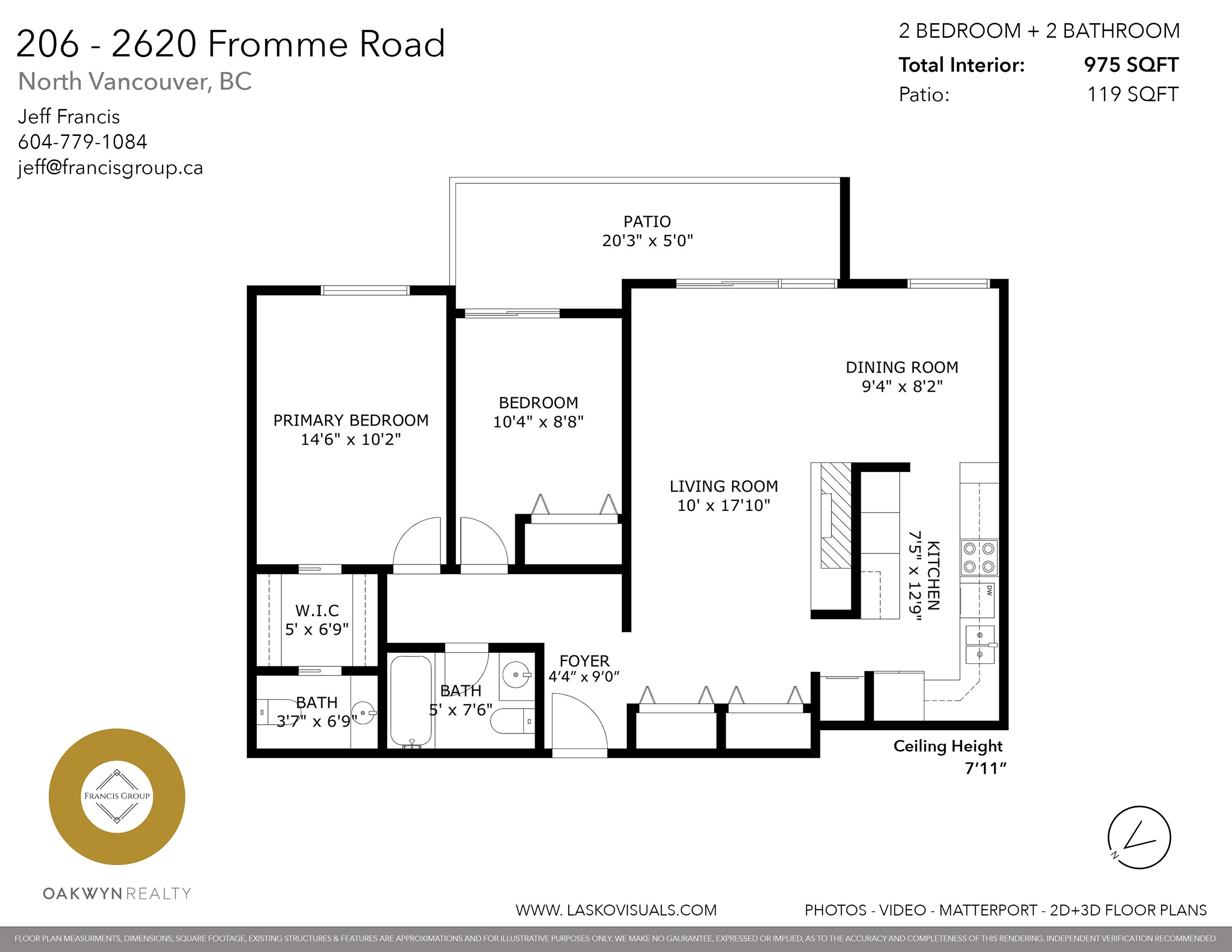 Listing image of 206 2620 FROMME ROAD