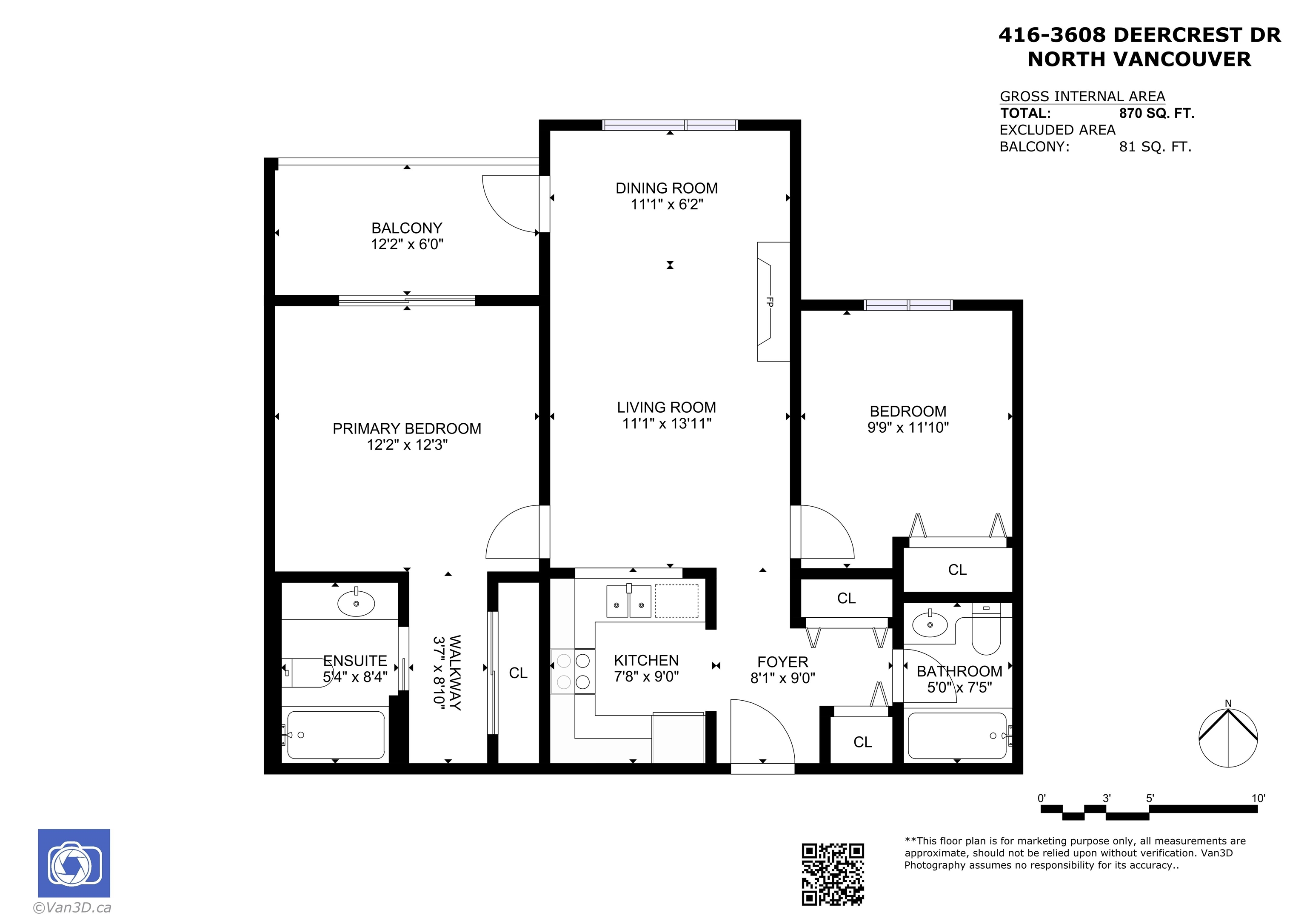 Listing image of 416 3608 DEERCREST DRIVE