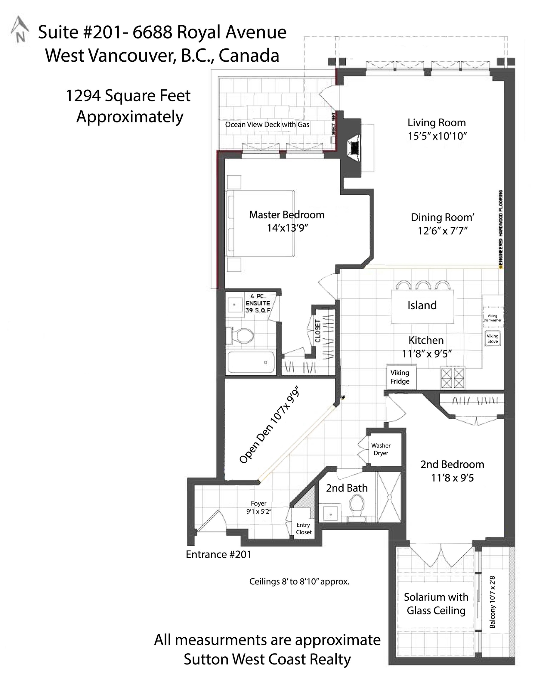 Listing image of 201 6688 ROYAL AVENUE